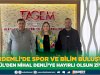 ERDEMLİ’DE SPOR VE BİLİM BULUŞTU  MORGÜL’DEN NİHAL DENLİ’YE HAYIRLI OLSUN ZİYARETİ