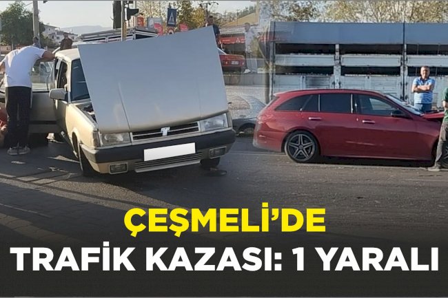 Mersin Çeşmeli Mahallesi'nde Trafik Kazası: 1 Yaralı