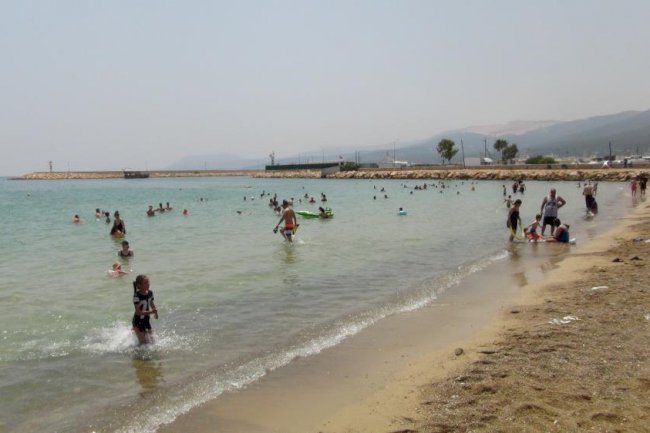 Mersin plajlarında bayram bereketliliği yaşandı