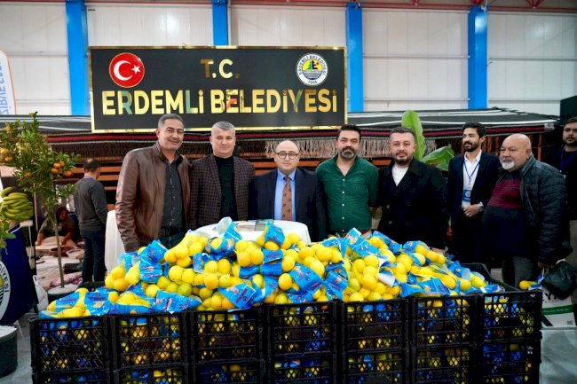 MERSİN TARIM FUARI’NIN GÖZDESİ ERDEMLİ BELEDİYESİ STANDI OLDU