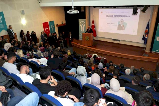 Erdem: "Dil savunması, vatan savunmasıdır"