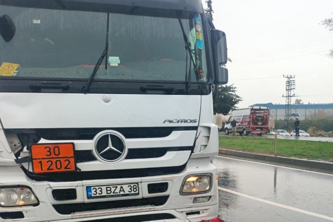 Tırın çarptığı yaya hayatını kaybetti