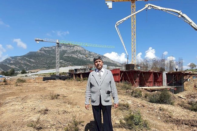 Anamur'da yapılacak caminin kıblesi yerinde belirlendi