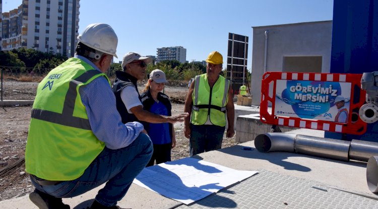 MESKİ, ERDEMLİ ÇEŞMELİ’YE ATIK SU ARITMA TESİSİ KAZANDIRIYOR