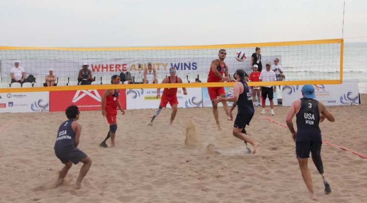 Mersin’de Dünya Bedensel Engelliler Plaj Oyunları'nda ilk gün tamamlandı