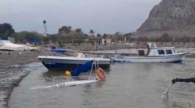 Silifke’de Fırtına Kabusu: Dev Dalgalar Tekneleri Yuttu