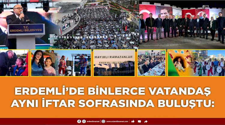 ​BAŞKAN MUSTAFA KARA:  “BİZ ERDEMLİ OLARAK BÜYÜK BİR AİLEYİZ, DUALARIMIZ BİR GÖNÜLLERİMİZ BİR.”