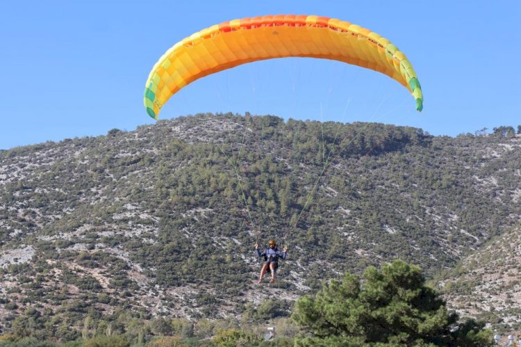 Türkiye Yamaç Paraşütü Hedef Şampiyonası Finalleri Anamur'da tamamlandı