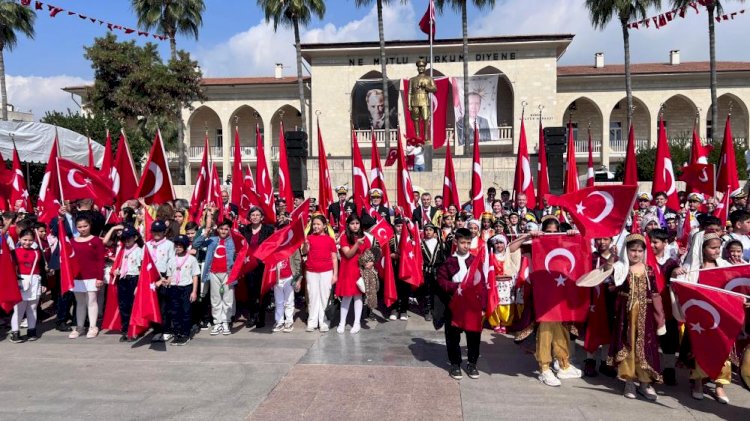 Mersin'de 23 Nisan coşkuyla kutlandı