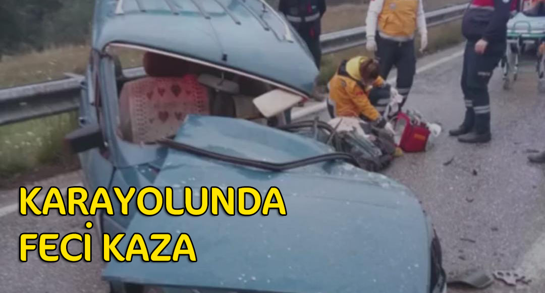 SİLİFKE-MUT YOLUNDA FECİ KAZA