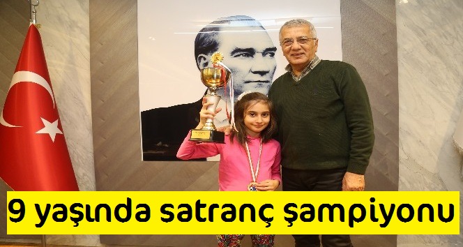 9 yaşında satranç şampiyonu