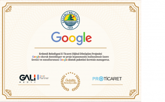 Erdemli Belediyesi İle Google Arasında İş birliği