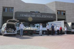 Yenişehir Belediyesi 20 Ton Narenciye Dağıttı