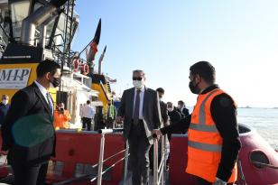 Vali Ali İhsan Su, Mersin Uluslararası Limanı’nda İncelemelerde Bulundu