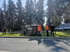 Belediye aracı kaza yaptı: 3 yaralı