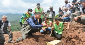 Mersin’de endüstriyel ağaçlandırma çalışmaları arazi eğitimi yapıldı