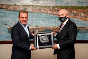 Çek Cumhuriyeti Ankara Büyükelçisi Başkan Seçer’i ziyaret etti