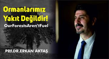 Prf.Dr.Erkan Aktaş; OurForestsAren’tFuel (Ormanlarımız Yakıt Değildir!)