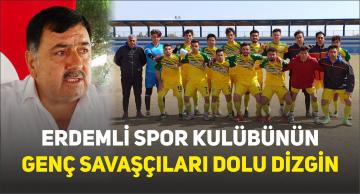 Erdemli Spor Kulübünün Genç Savaşçıları Dolu Dizgin