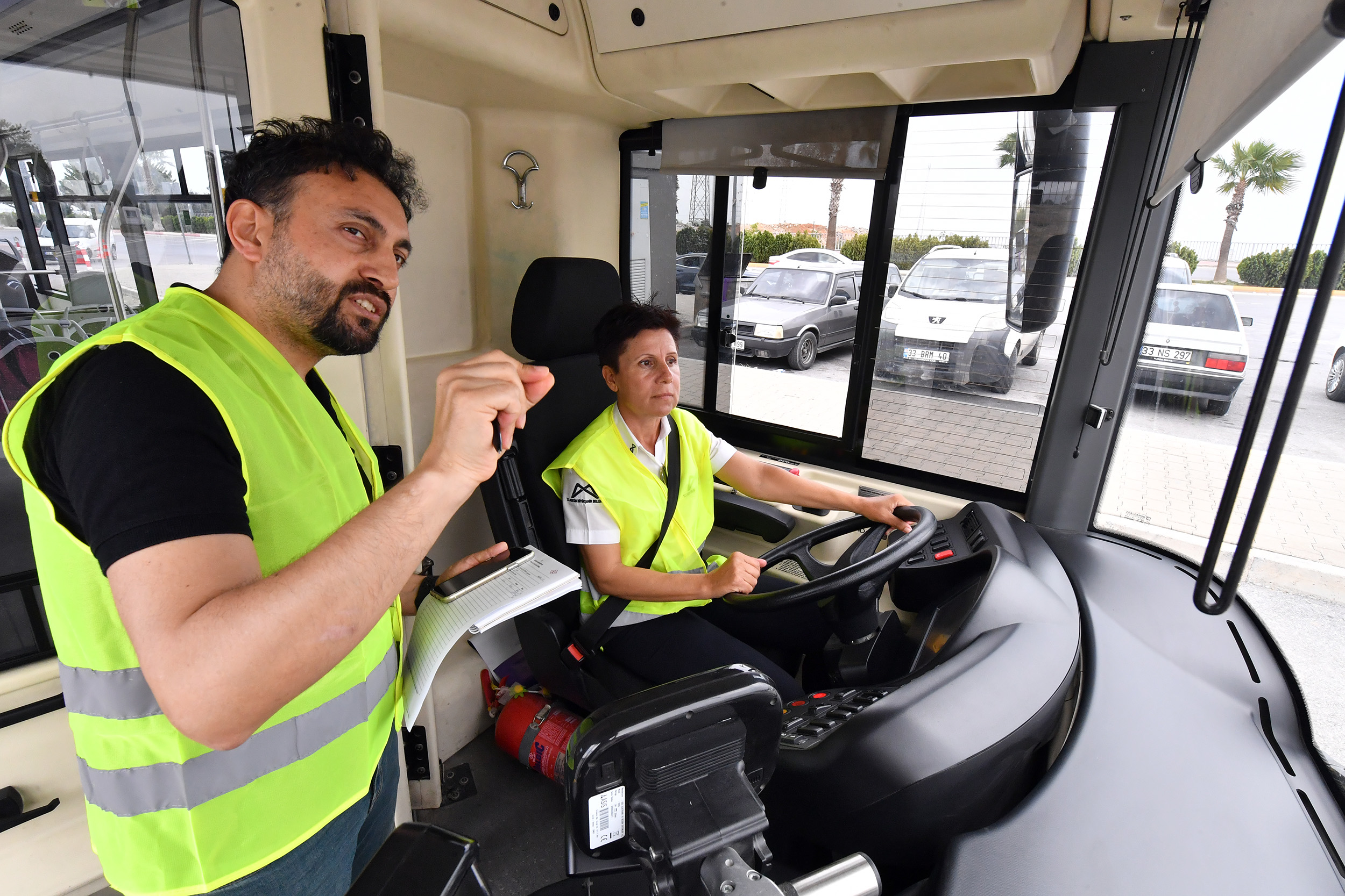 Mersin Büyükşehir’den Otobüs Şoförlerine “İleri Sürüş Teknikleri Eğitimi”