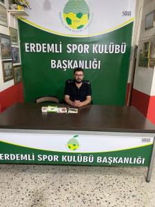 Ali ÖNGEL ERDEMLİ spor kulübü Asbaşkanı Futbol şube sorumlusu